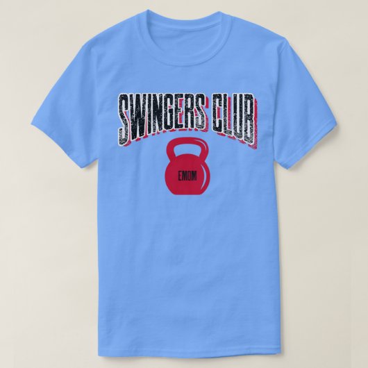 Kettlebell Swingers Club T-shirt (Design voorkant)