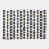 Kettlebell verjaardagsfeestje theedoek (Horizontaal)