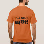 Kettlebell - Vermoord je WOD T-shirt (Achterkant)