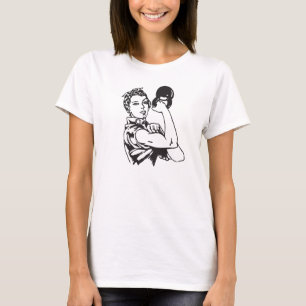 Kettlebell, we kunnen het Shirt van een kruidige v