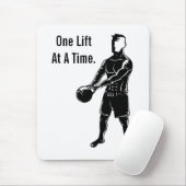 Kettlebell Weight Workout Fitness Motivatie Muismat (Met muis)