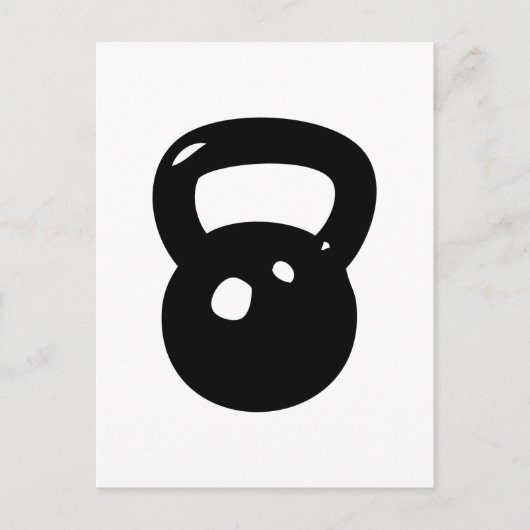 Kettlebell Workout Briefkaart (Voorkant)