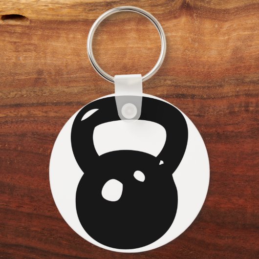 Kettlebell Workout Sleutelhanger (Voorkant)