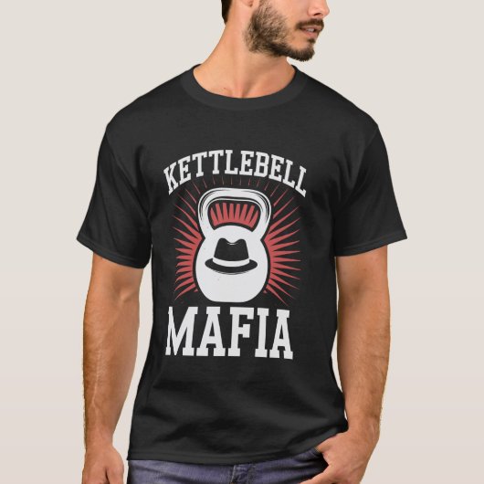 Kettlebell Workouts Krachttraining Functioneel F T-shirt (Voorkant)