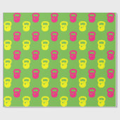 Kettlebell Wrapping Paper - Cadeaupapier (Vlak)