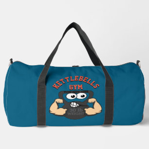 Kettlebells Gym Bag Duffel Bag Plunjezak