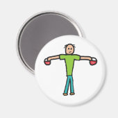 Kettlebells Magneet (Voorkant / Achterkant)