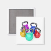 Kettlebells Magneet (Voorkant / Achterkant)