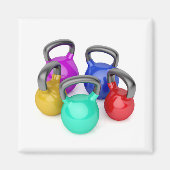 Kettlebells Magneet (Voorkant)
