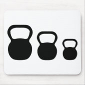 Kettlebells Muismat (Voorkant)