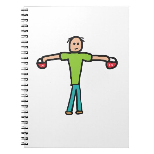 Kettlebells Notitieboek (Voorkant)