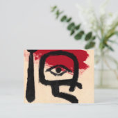 Kettledrummer van Paul Klee Briefkaart (Staand voorkant)