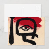 Kettledrummer van Paul Klee Briefkaart (Voorkant / Achterkant)