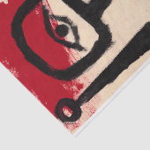 Kettledrummer van Paul Klee Tissuepapier (Detail)