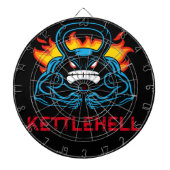 kettlehel dartbord (Voorkant)