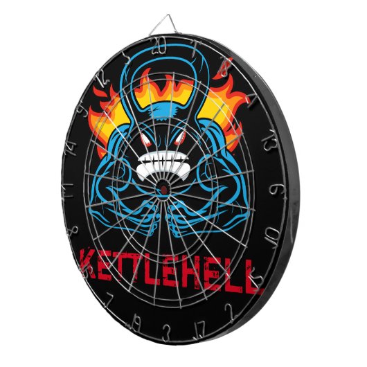 kettlehel dartbord (Voorkant Rechts)