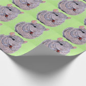 Keuffer Nibbling Chinchilla Painting Cadeaupapier (Hoek)