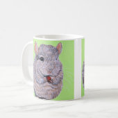 Keuffer Nibbling Chinchilla Painting Koffiemok (Voorkant links)