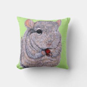 Keuffer Nibbling Chinchilla Painting Kussen