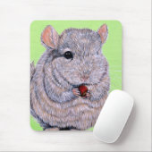 Keuffer Nibbling Chinchilla Painting Muismat (Met muis)