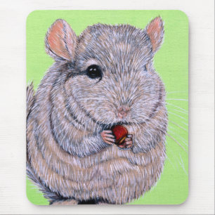 Keuffer Nibbling Chinchilla Painting Muismat