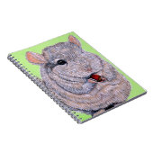 Keuffer Nibbling Chinchilla Painting Notitieboek (Rechterzijde)