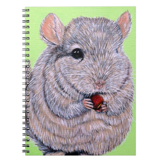 Keuffer Nibbling Chinchilla Painting Notitieboek (Voorkant)