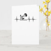 Keuforenhartslag Keukenpulsketting Kaart (Gele Bloem)