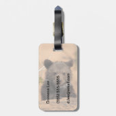 Keuk Beer Bagagelabel (Achterkant verticaal)