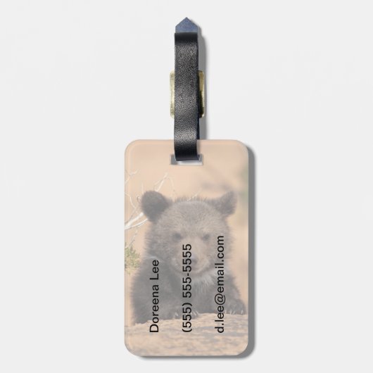 Keuk Beer Bagagelabel (Achterkant verticaal)