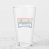 Keuka Lake New York Canoe Glas (Achterkant)