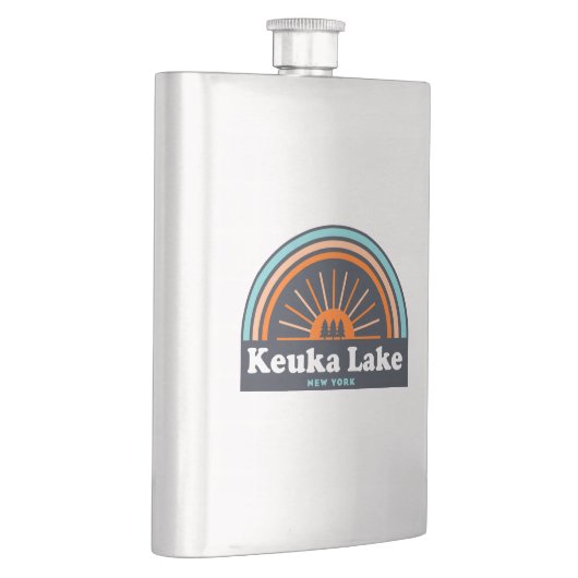 Keuka Lake New York Rainbow Flacon (Rechts)