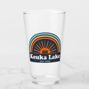Keuka Lake New York Rainbow Glas