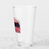 Keuka Lake New York Red Sunrise Glas (Links)