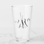 Keuka Lake, NY Beverage Glass Glas (Achterkant)