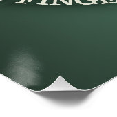 Keuka Lake Outlet Trail (fietsen c) Perfect Poster (Hoek)