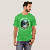 Keuka Lake Outlet Trail (fietsen c) T-shirt (Voorkant volledig)