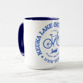 Keuka Lake Outlet Trail (fietsen) Mok (Voorkant links)