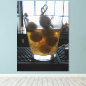 Keuken 21 canvas afdruk (Insitu (Houten vloer))