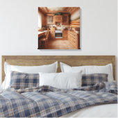 Keuken 2 canvas afdruk (Insitu (Slaapkamer))