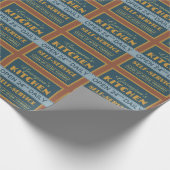 Keuken - aangepaste benaming - verpakkingspapier cadeaupapier (Hoek)