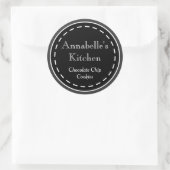 Keuken Aangepaste Krijtbord Gift Label Stickers (Tas)