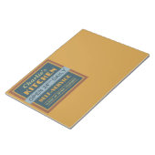 Keuken - aangepaste naam - blocnote (Schuin)