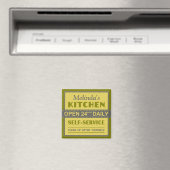 Keuken – aangepaste naam – magneet (Insitu (Vaatwasser))