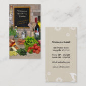 Keuken (aanpasbaar) visitekaartje (Voorkant / Achterkant)