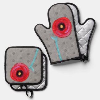 Keuken accessoires exclusieve designer 2024 ovenwant & pannenlap set