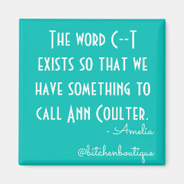 Keuken Ann Coulter magneet