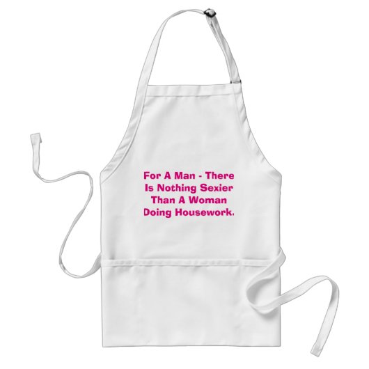Keuken Apron Sexy Housework Standaard Schort (Voorkant)