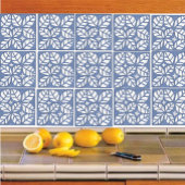 Keuken backsplash tegel, blauw en wit keramische T Tegeltje
