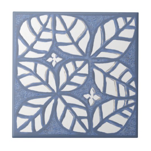 Keuken backsplash tegel, blauw en wit keramische T Tegeltje (Voorkant)